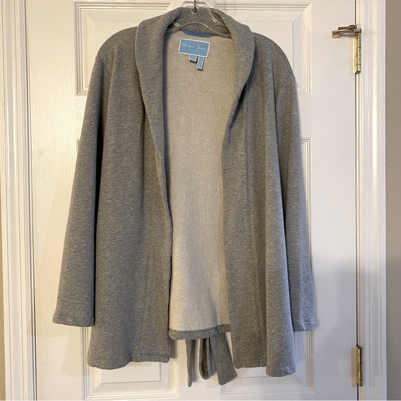 Draper James Sweaters - Draper James Gray Shawl Cardigan - XL